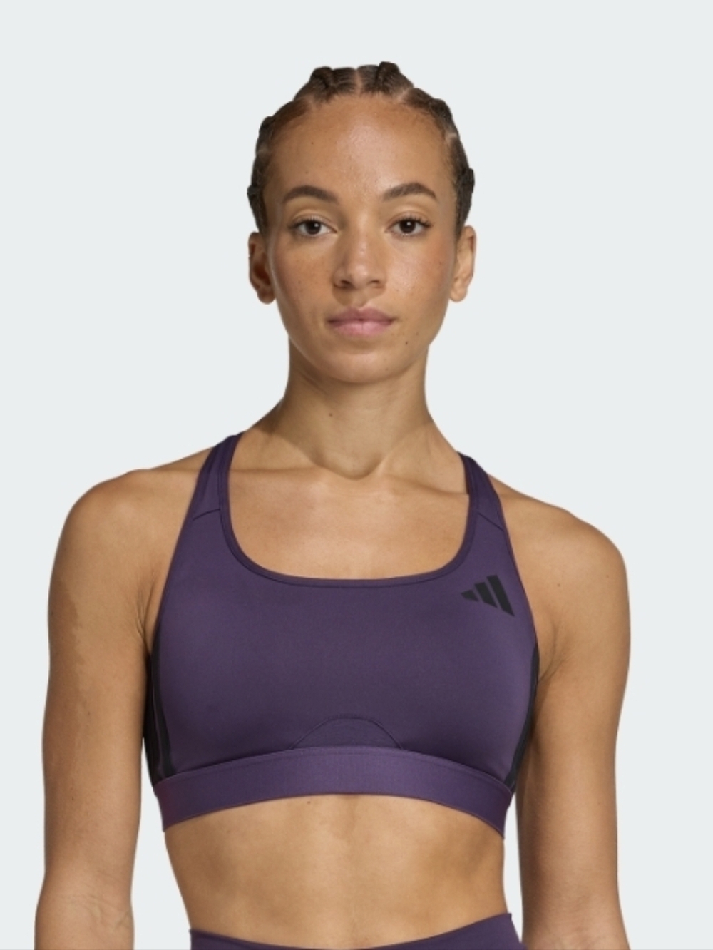 NWT Adidas Women's Powerreact Essentials Medium Support Sports Bra XL
